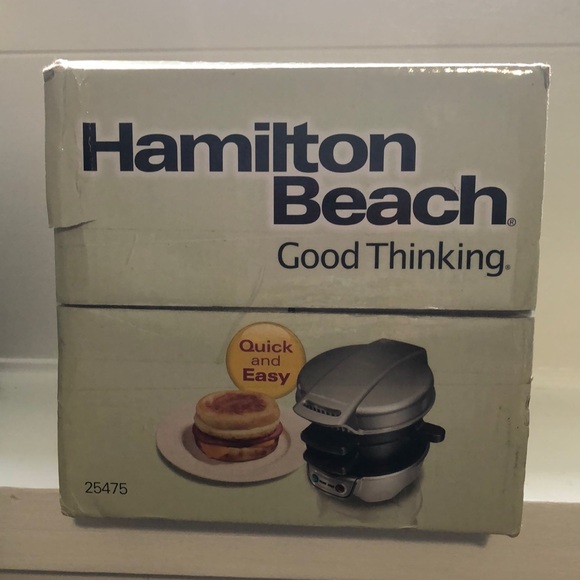 Hamilton Beach Breakfast Sandwich Maker with Egg Cooker Ring - Picture 8 of 8